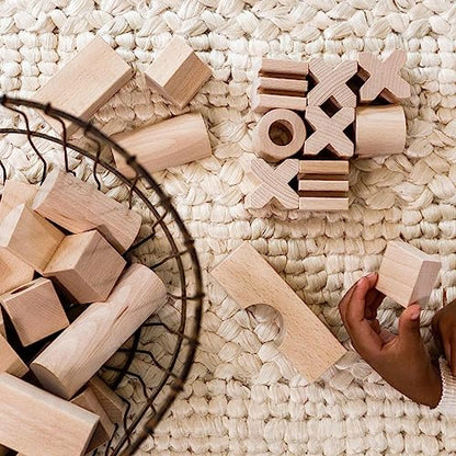 Extra Large Wooden Building Blocks 102 Piece Set