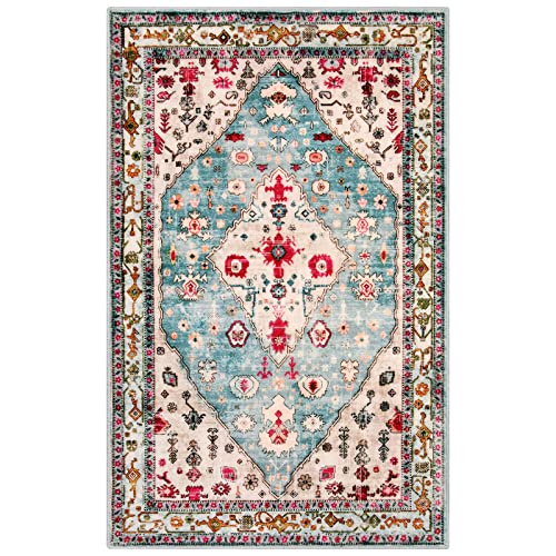 Felice 3x5 Boho Tribal Washable Rug