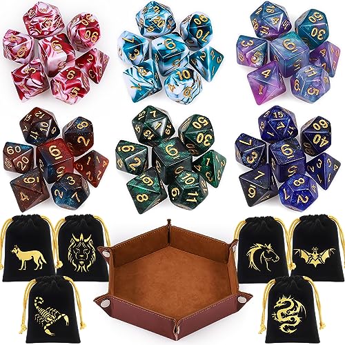 Polyhedral Dice Set (42 Count)