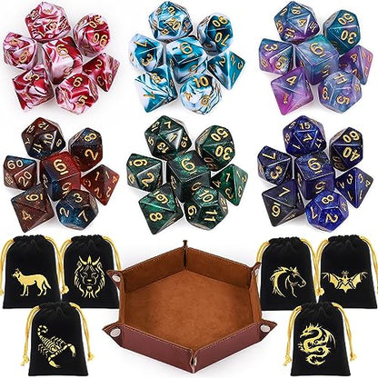 Polyhedral Dice Set (42 Count)