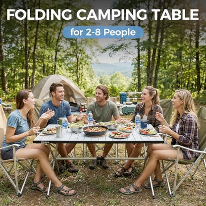 57.4" Oversized Folding Camping Table