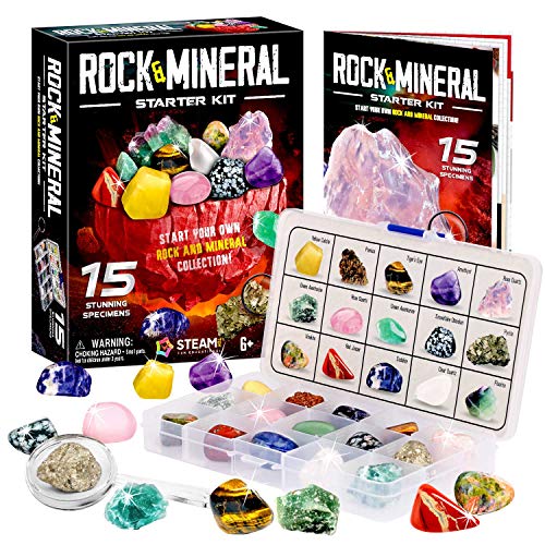 Piano Potato Rocks Collection 15 Gems Kit with ID Sheet