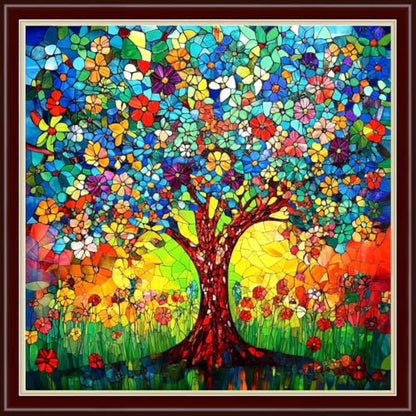 Stamped Cross Stitch Kits Full Range of Embroidery Patterns Starter Kits for Beginners Adult DIY Cross Stitches Needlepoint Kits 11CT