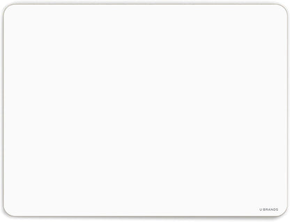 U Brands Dry Erase Lap Boards, Double Sided, Small White Board, 9" x 12" Inches, 10 Count