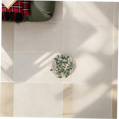 TEHAUX 1 Pack DIY Kit Unique Green Ceramic Tiles for Stepping Stones Home Decoration and Art Projects