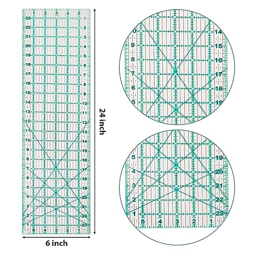 Quilting Ruler 6” x 24” Sewing Acrylic Ruler Anti