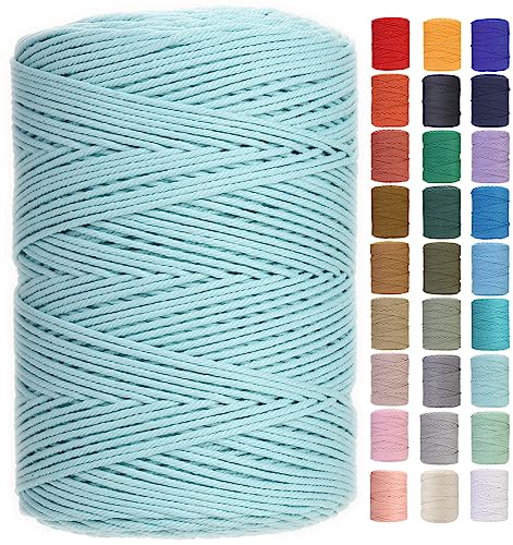 Cotton Macrame Cord 3mm x 546yards Natural Colored Macrame Supplies
