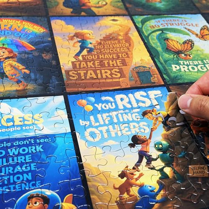 Motivational & Inspirational Collage 500 Pieces Very Large Pieces Jigsaw Puzzle
