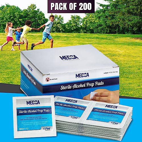 Alcohol Prep Pads (200 Count)
