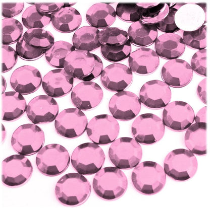 The Crafts Outlet 144pc Rhinestones Round 10mm - Flatback Ruby Red RED - Crafty Corner