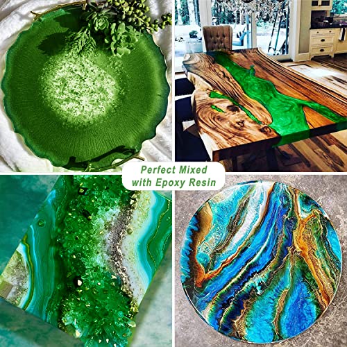 Green Mica Powder Pigment