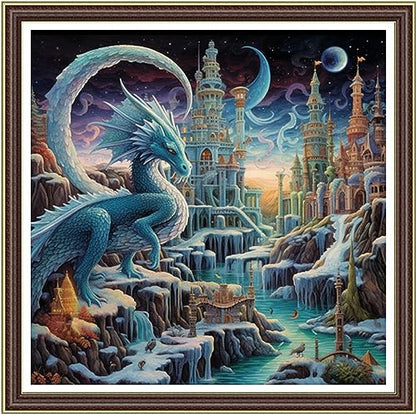 Beginners Cross Stitch Kits Stamped Full Range of Embroidery Kits for Adults DIY Cross Stitches kit Embroidery Patterns for Needlepoint kit