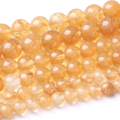 48PCS 8MM Tea Watermenlon Stone Beads Energy Healing Beads for DIY Jewelry Bracelet Necklace Making for Jewelry Making 15Inch