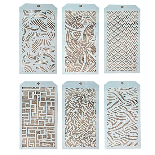 DIY Decorative Stencil Template for Scrapbooking Paiting on Wall Furniture Crafts