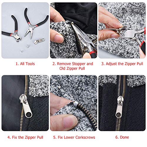 Zipper Repair Kit 197 Pcs