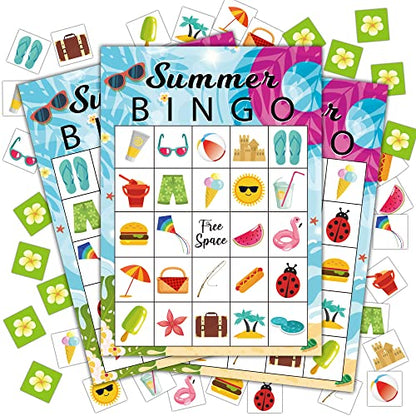 Summer Bingo Cards