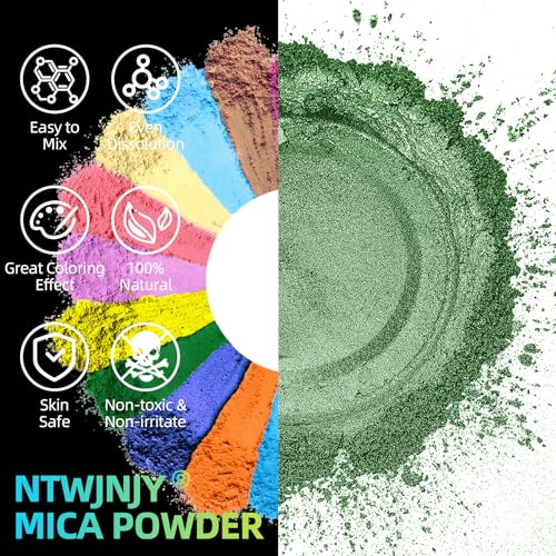 Dark Green Mica Powder for Epoxy Resin