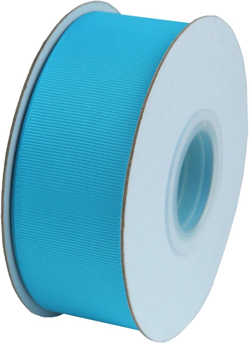 ITIsparkle 11/2" Inch Grosgrain Ribbon 25 Yards-Roll Set for Gift Wrapping Cake Decoration Party Favor Hair Braids Hair Bow Baby Shower Decoration Floral Arrangement Craft Supplies, Turquoise Ribbon - Crafty Corner