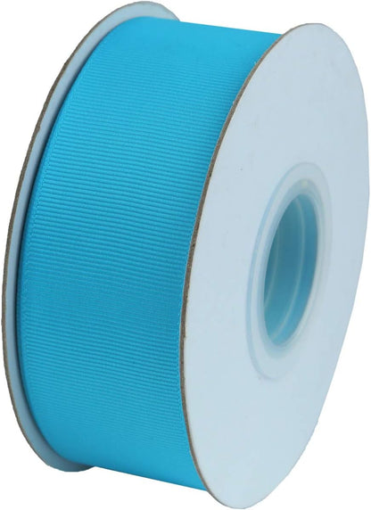 ITIsparkle 11/2" Inch Grosgrain Ribbon 25 Yards-Roll Set for Gift Wrapping Cake Decoration Party Favor Hair Braids Hair Bow Baby Shower Decoration Floral Arrangement Craft Supplies, Turquoise Ribbon - Crafty Corner