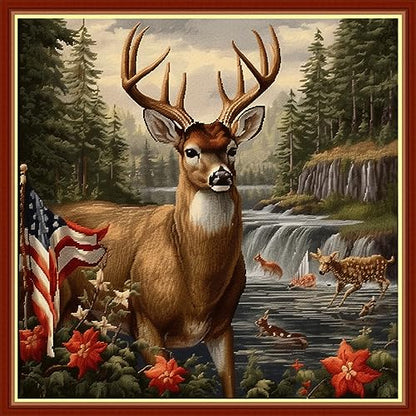 Beginners Cross Stitch Kits Stamped Full Range of Embroidery Kits for Adults DIY Cross Stitches kit Embroidery Patterns for Needlepoint kit