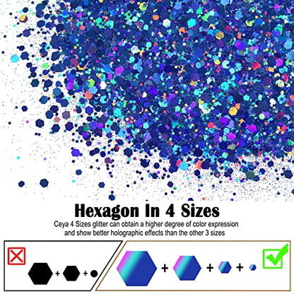 Holographic Chunky Glitter (3.5 Ounce)