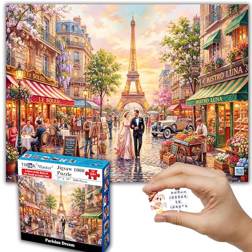 Parisian Dream 1000 Pieces Large Format Jigsaw Puzzle