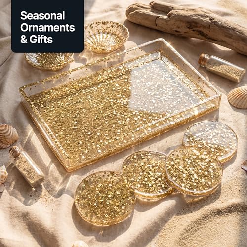 Craft Glitter Sand Gold 100g Super Chunky Glitter