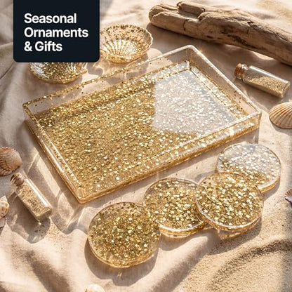 Craft Glitter Sand Gold 100g Super Chunky Glitter