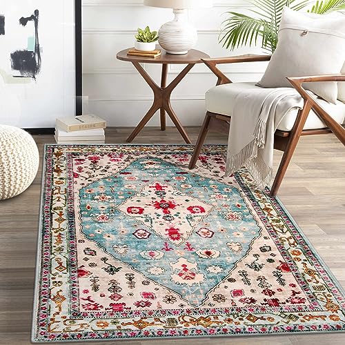 Felice 3x5 Boho Tribal Washable Rug