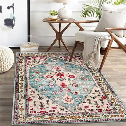 Felice 3x5 Boho Tribal Washable Rug
