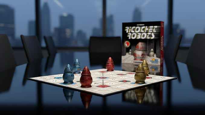 Rio Grande Games Ricochet Robots Abstract Strategy Board Game for 1-100 Players