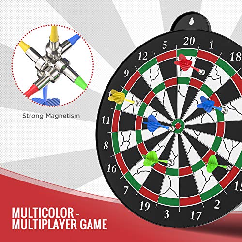 Dart Board 12pcs Magnetic Darts