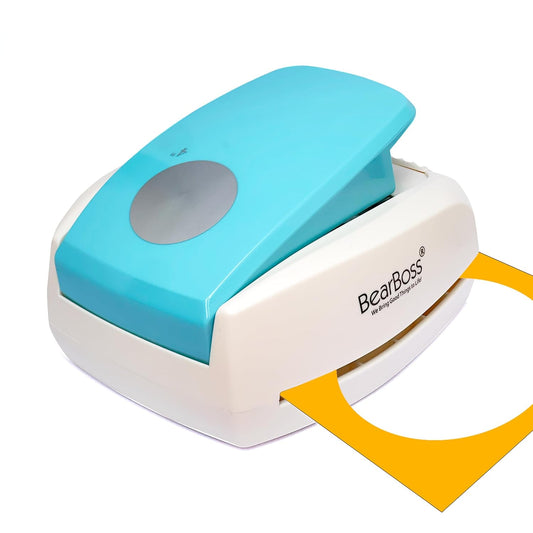 4 Inch Circle Punch, Hole Punch Shapes, Paper Punch Set for Scrapbooking Festival Paper Greeting Card DIY Albums Photos, 200 GSM Weight - Crafty Corner