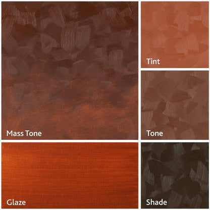 Tusc & Pine Artist Oil Paint - Burnt Sienna, 40 ml, Non-Yellowing, Rich & Creamy Consistency, Maximum Pigment Load, Small Batch Milled Oil Paints Made in the USA for Professional Artists