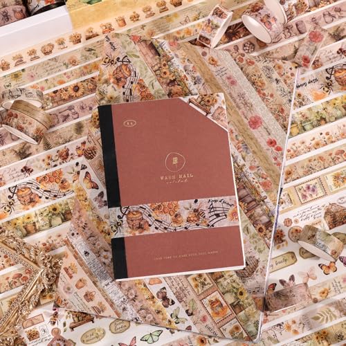 Natural Washi Tape Set (42 Count)