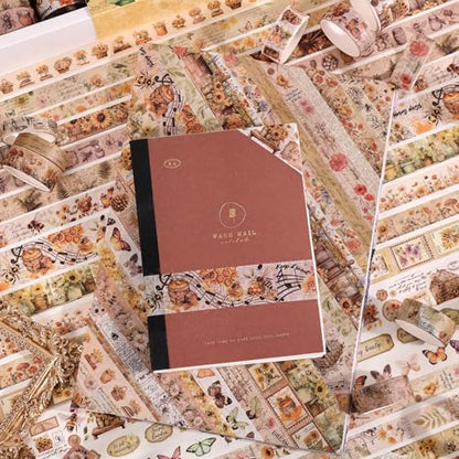 Natural Washi Tape Set (42 Count)