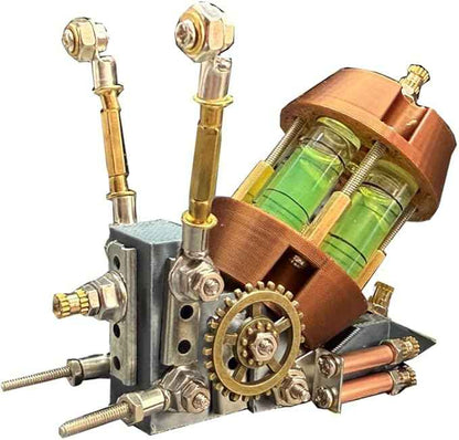 3D DIY Steampunk Snail Metal Puzzle Kits, 104PCS Mechanical Snail Metal Steampunk Insect Model Kit, Creative Collectible Display Piece for Adults