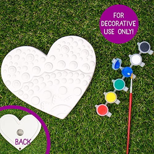 Mosaic Heart Stepping Stone