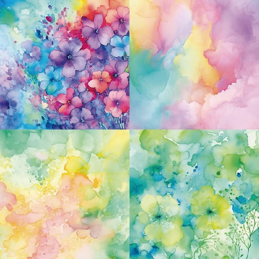 Vintage Scrapbook Paper Pad Floral Patterned Paper 6×6,24 Sheets Single-Sided Flower Scrapbooking CardStock Papers Pad for Holiday Cardmaking DIY Origami Decorative Craft Papers. - Crafty Corner