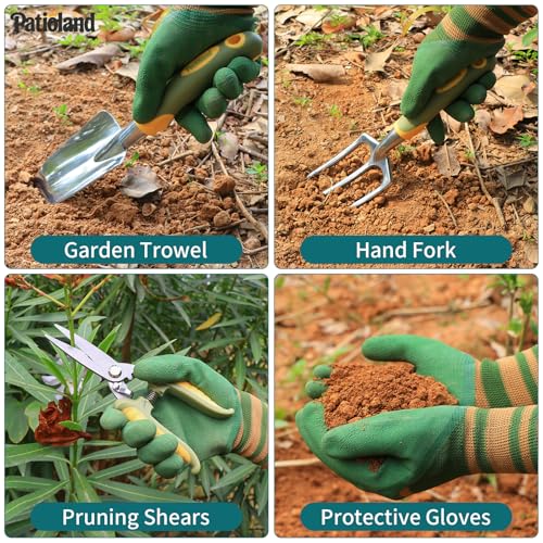 Green Garden Tool Set 4 (4 Count)