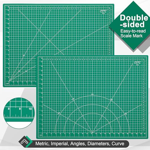 Density upgraded 18" x 24" Self Healing Sewing Mat