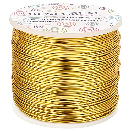 9 10 12 15 17 18 20 Gauge Gold Aluminum Wire (492 Foot)
