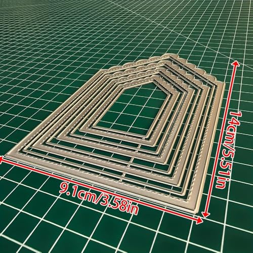 Geometric Cutting Die for Scrapbooking