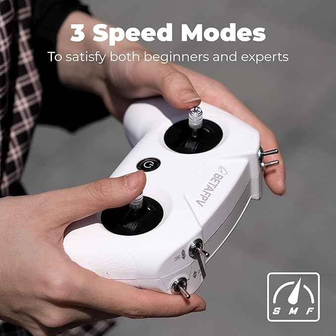 BETAFPV Cetus FPV RTF Drone Kit for Brushed Racing Drone, with LiteRadio 2 SE Transmitter VR02 FPV Goggles, Fly FPV Drone Kit for Beginners to Fly Faster Further