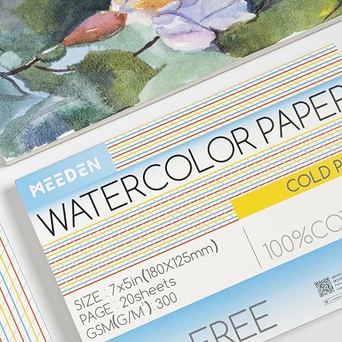 Cotton Watercolor Paper Block