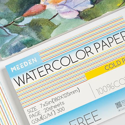 Cotton Watercolor Paper Block