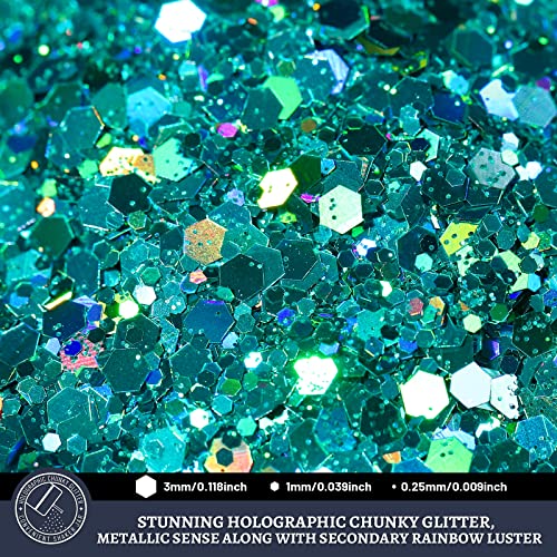 Blue Glitter 160G (5.64 Ounce)
