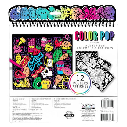 Color Pop Foodie Poster Portfolio