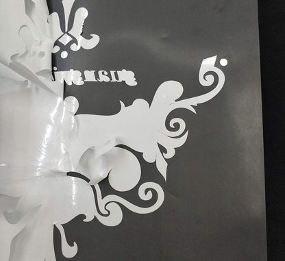 Guangyintong Heat Transfer Vinyl HTV Rolls, 12" x 12ft White Iron-on for T-Shirts, Matte Surface HTV for All Cutter Machines, Easy to Cut & Weed for DIY Design