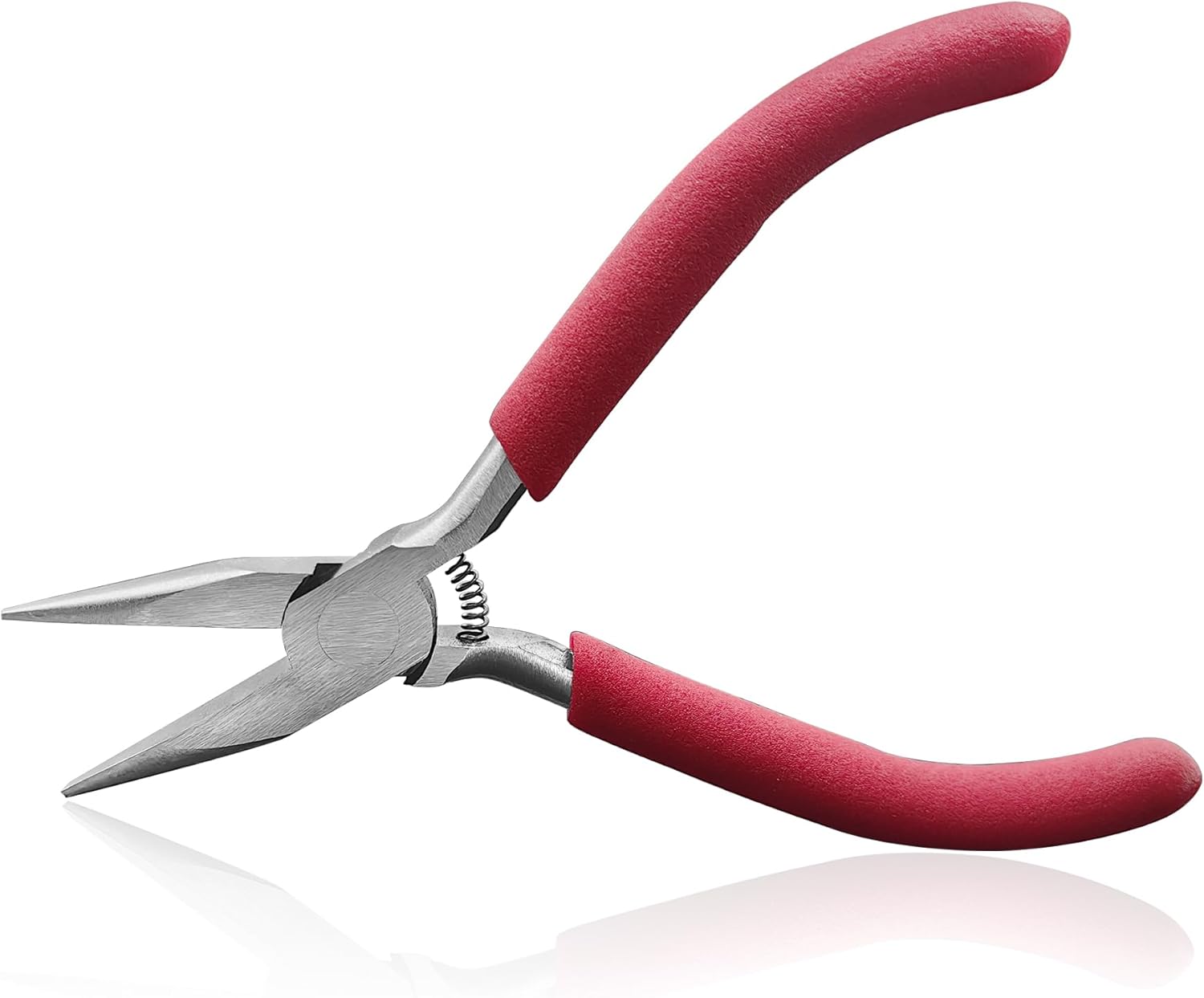 Jewelry Pliers, Spring Loaded Needle Nose Pliers for Object Grasping, Wire Bending and Repair - Crafty Corner